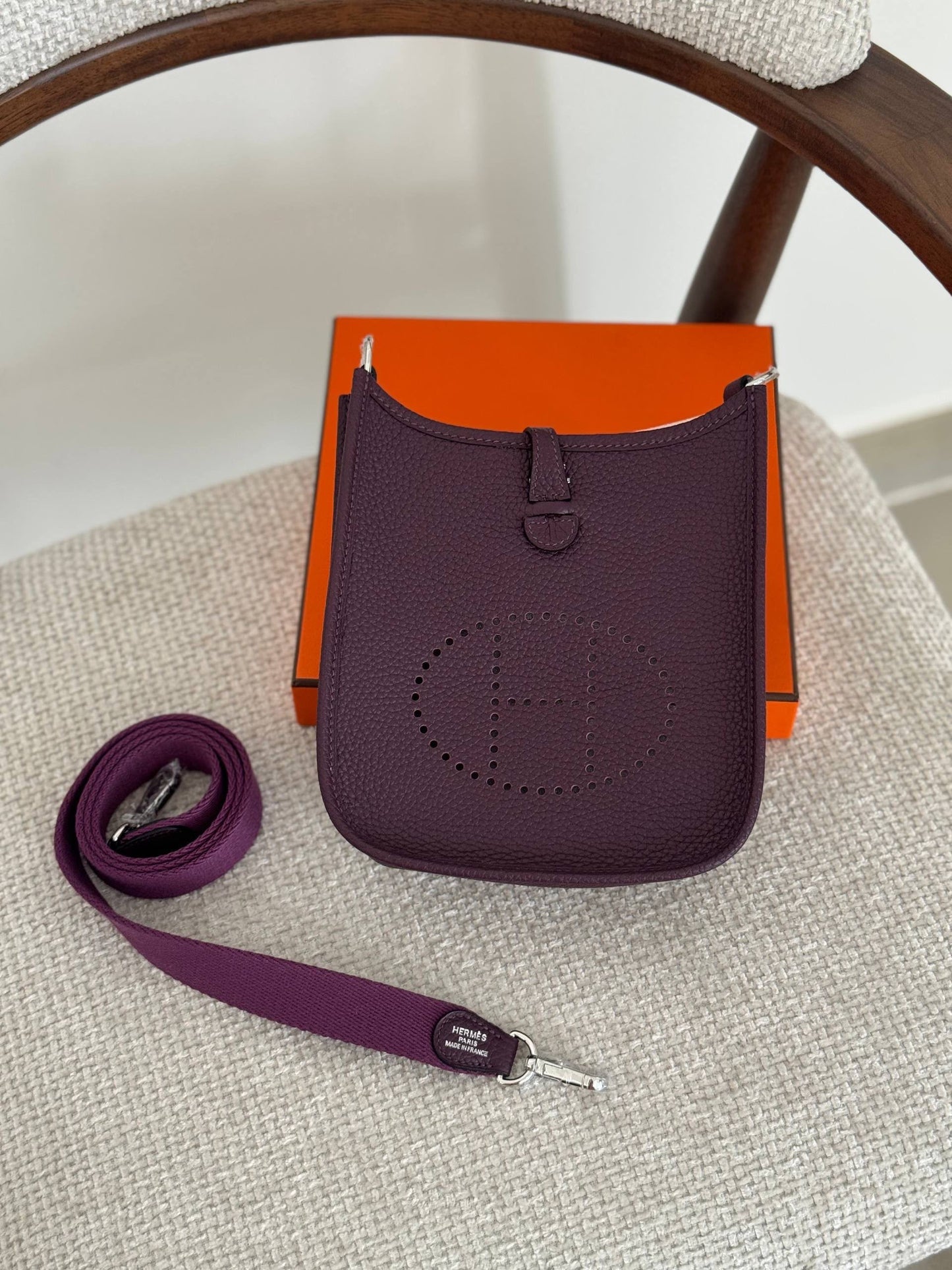 HERMES evelyne 16 CM full handmade