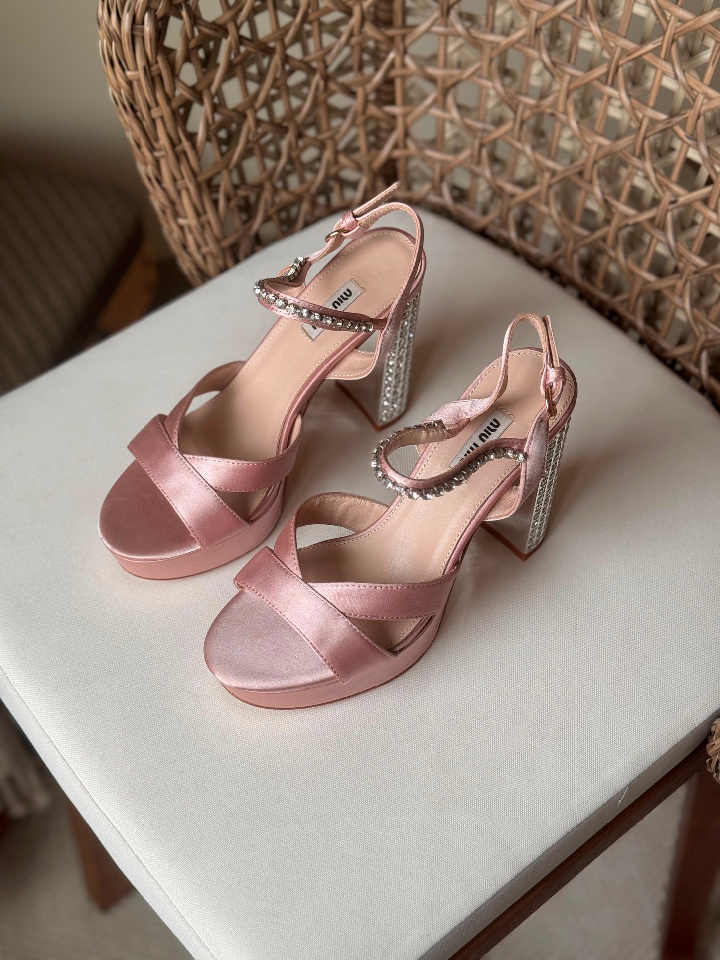 Miu Miu platform sandals