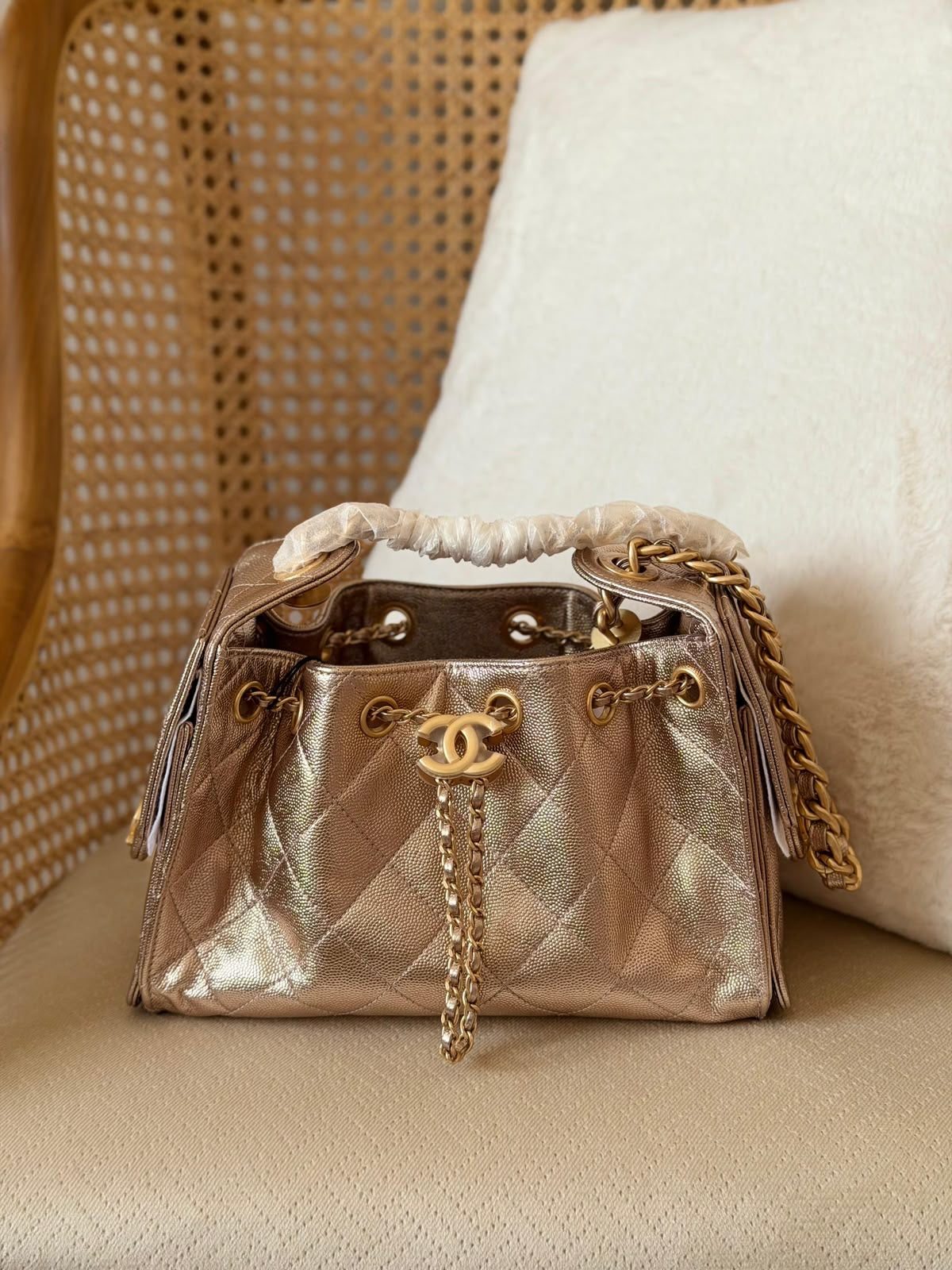 CHANEL Hobo mini 22 CM