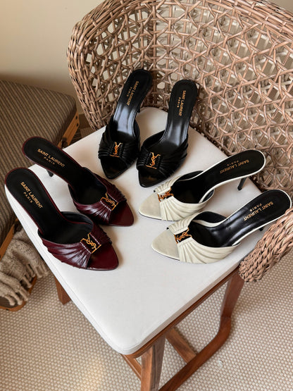 Saint Laurent Babylone mules