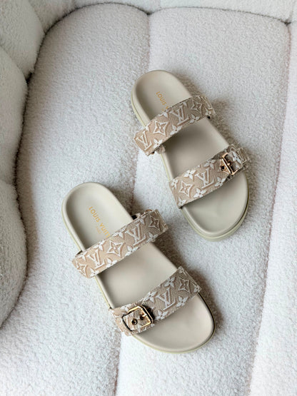 Louis Vuitton Bom Dia Flat Comfort Mules