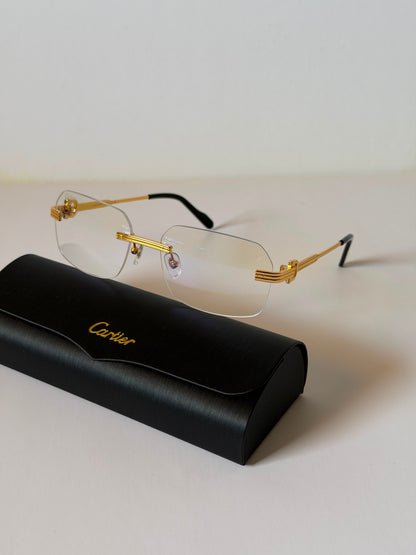 CARTIER EYEGLASSES - CT0286O 002 56