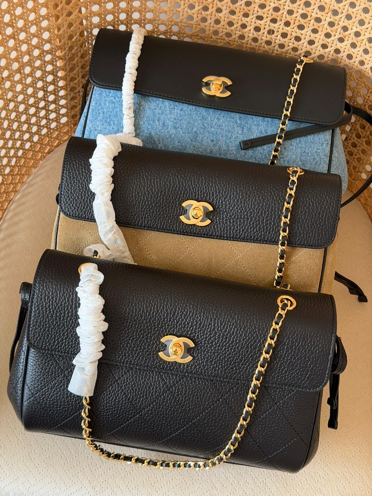 Chanel flap shoulder bags 25 CM