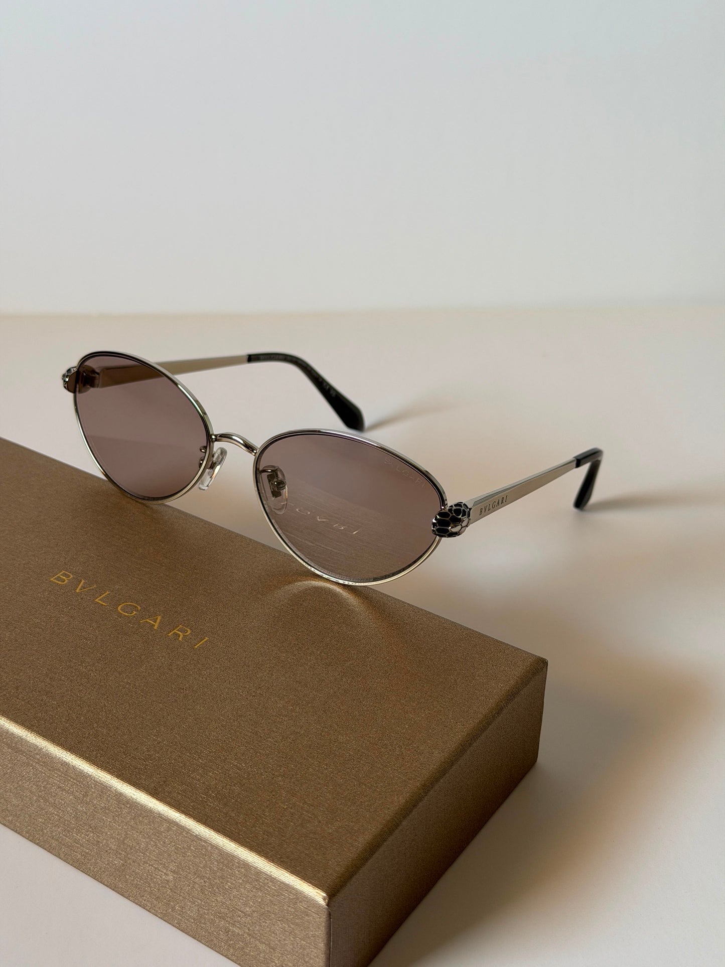 BVLGARI oval sunglasses