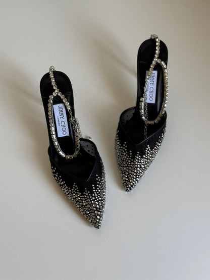 embellished heels from Jimmy Choo