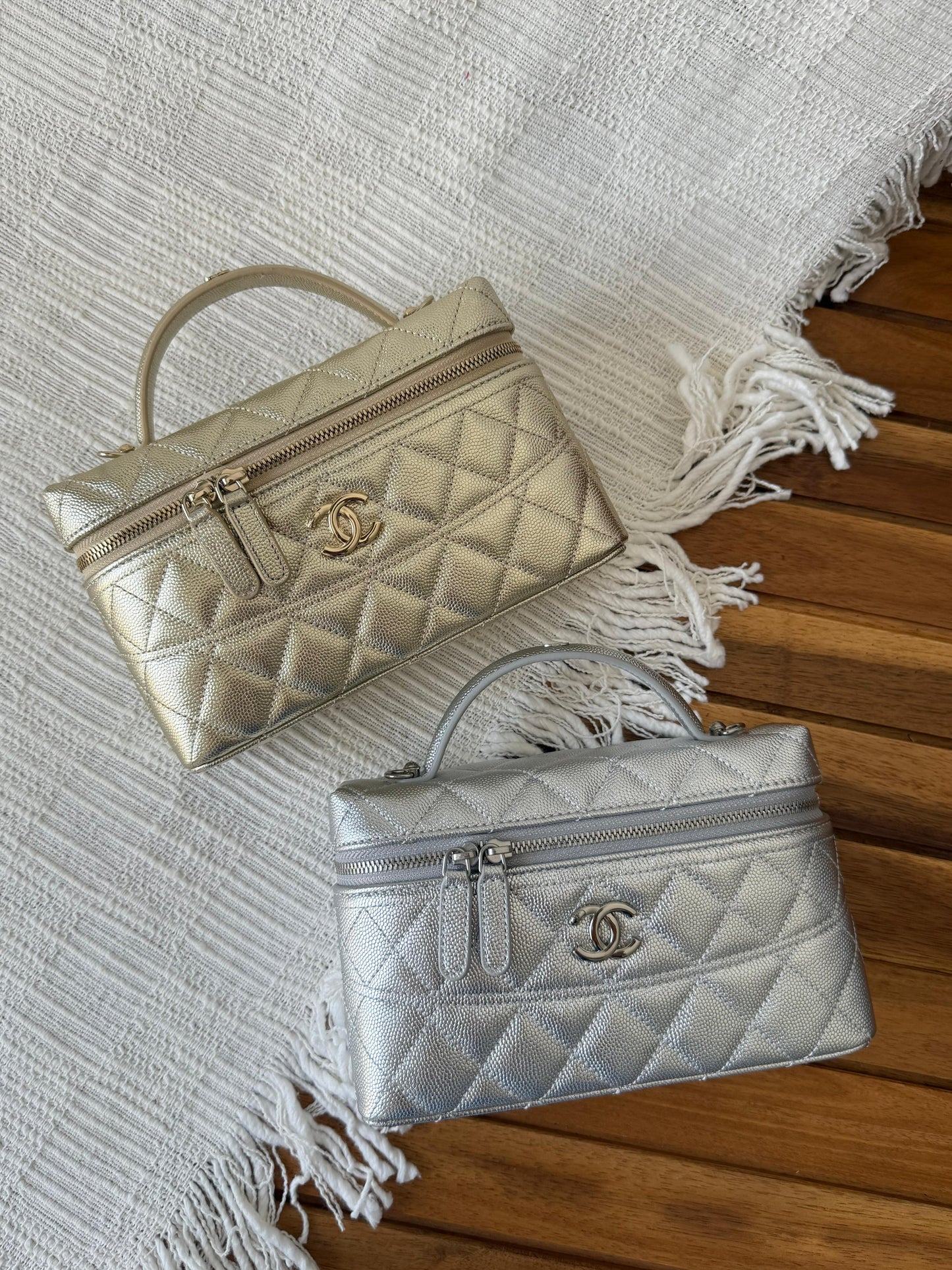 Chanel Long Vanity Case