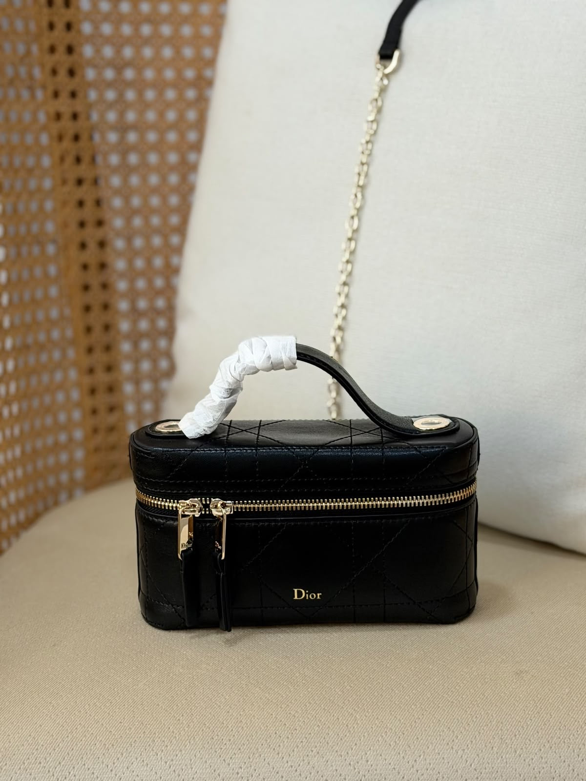 DIOR trianon soft vanity bag 19CM
