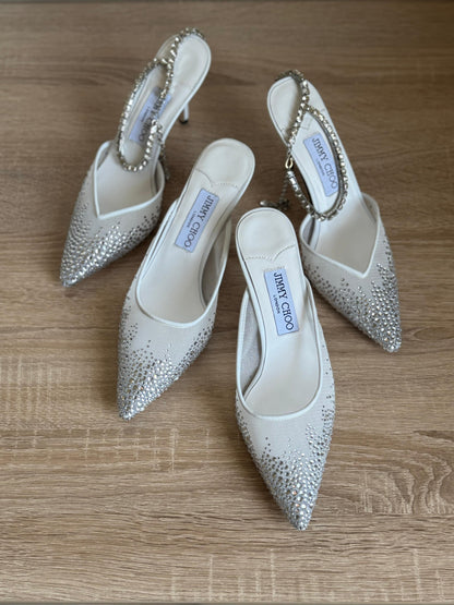 embellished heels from Jimmy Choo