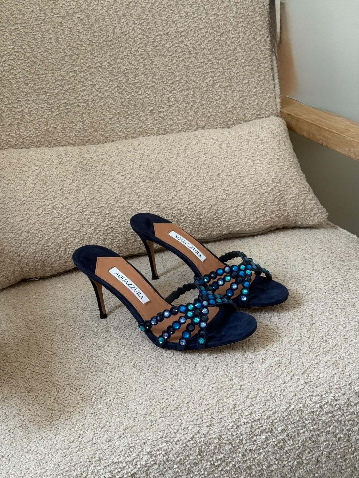 Aquazzura Tequila Suede Sandals