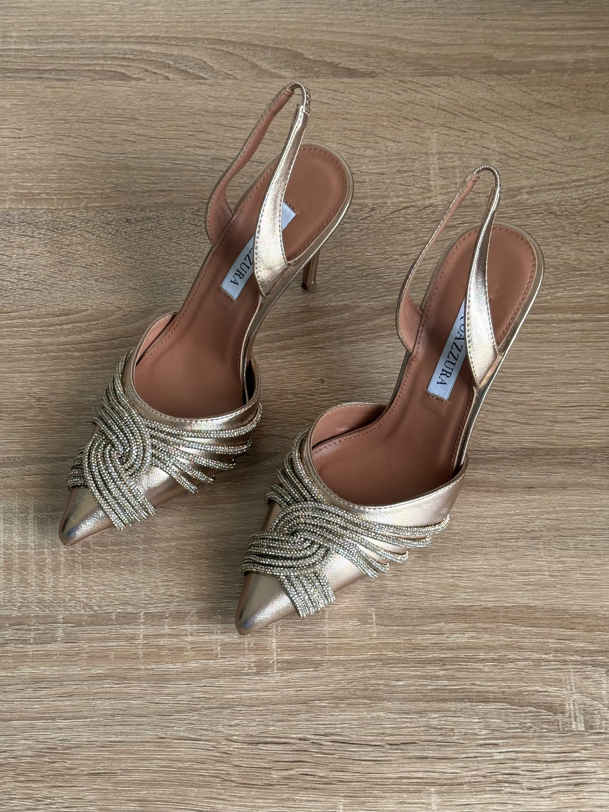 Aquazzura Gatsby slingback pumps