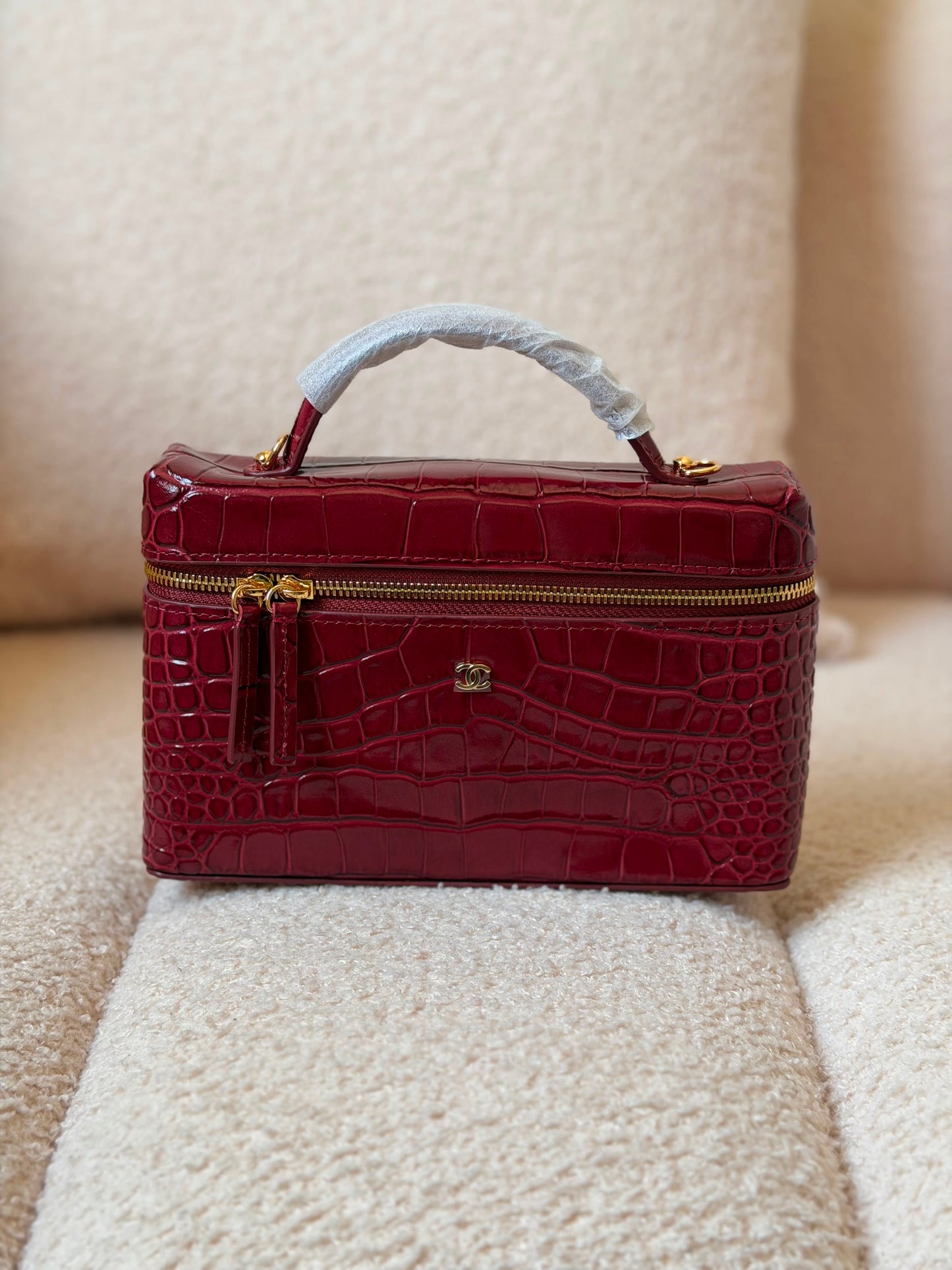 Chanel vanity  🐊 19 CM