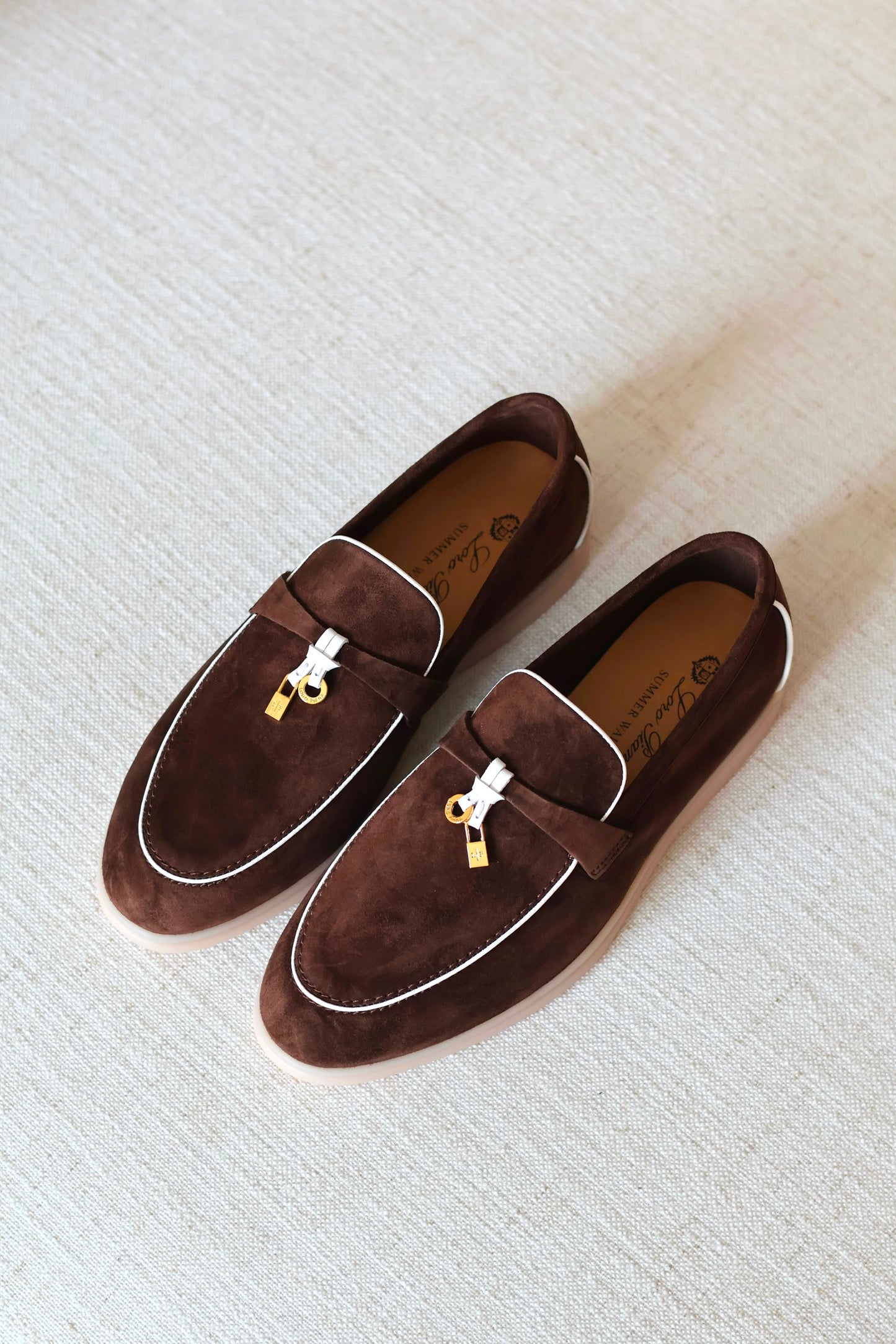 Loro Piana Summer Charms Walk loafers