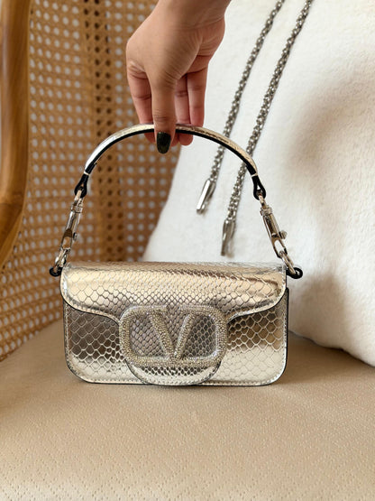 Valentino snake 🐍 leather 21 CM