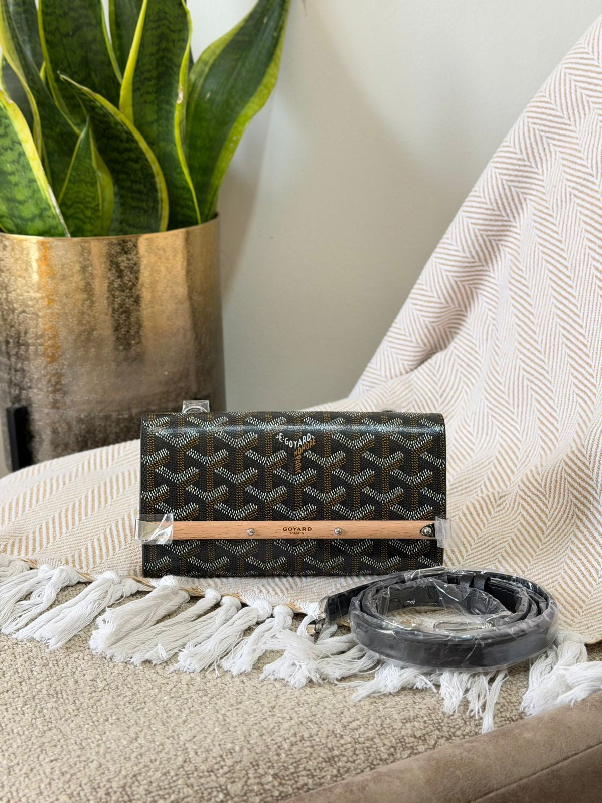 Goyard Monte-Carlo clutch bags 18 CM
