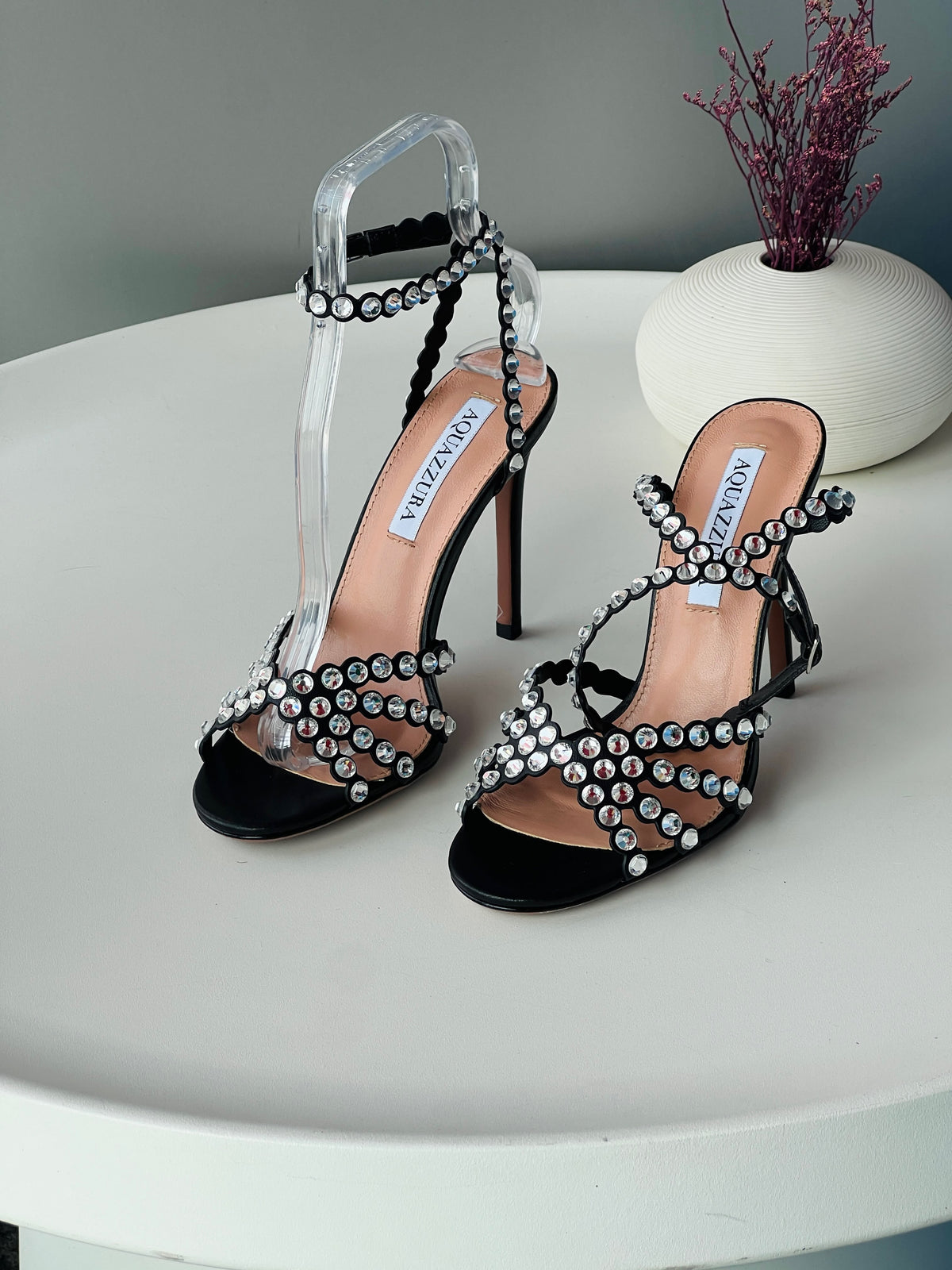 Aquazzura Tequila Plexi sandals