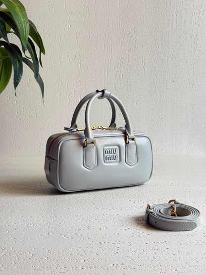 Miu Miu Arcadie leather bags 22CM