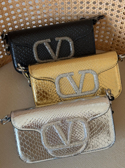 Valentino snake 🐍 leather 21 CM