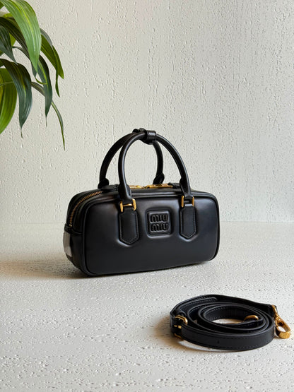 Miu Miu Arcadie leather bags 22CM