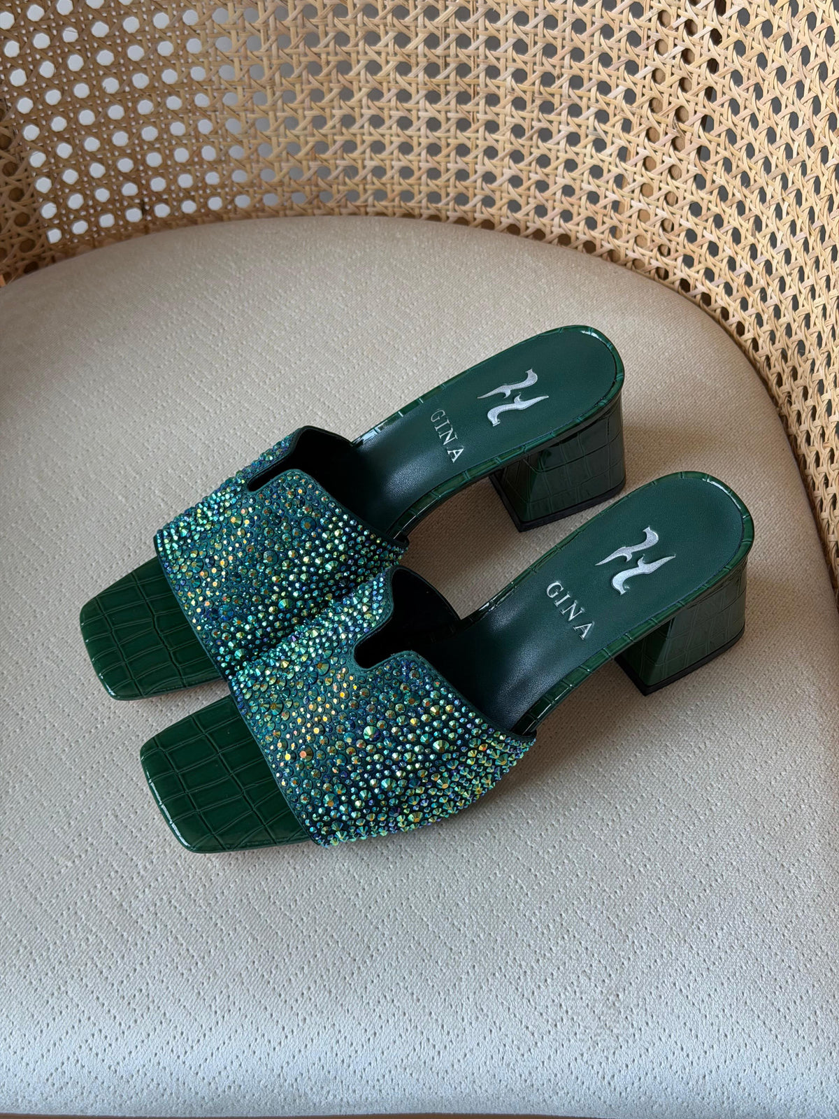 FLORENCE' Mules in Louis Leather by GINA