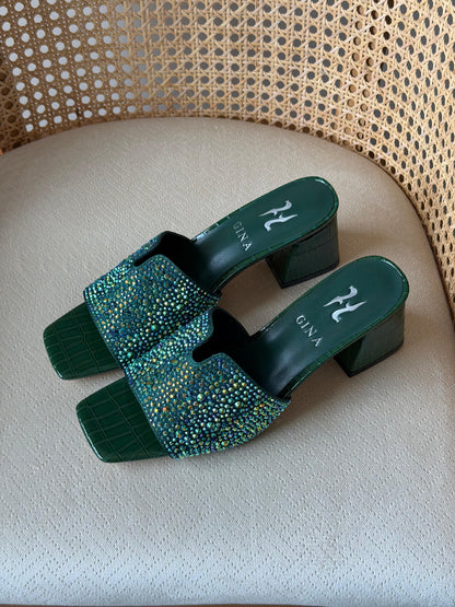 FLORENCE' Mules in Louis Leather by GINA