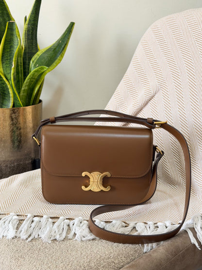 CELINE triomphe bag 22 CM