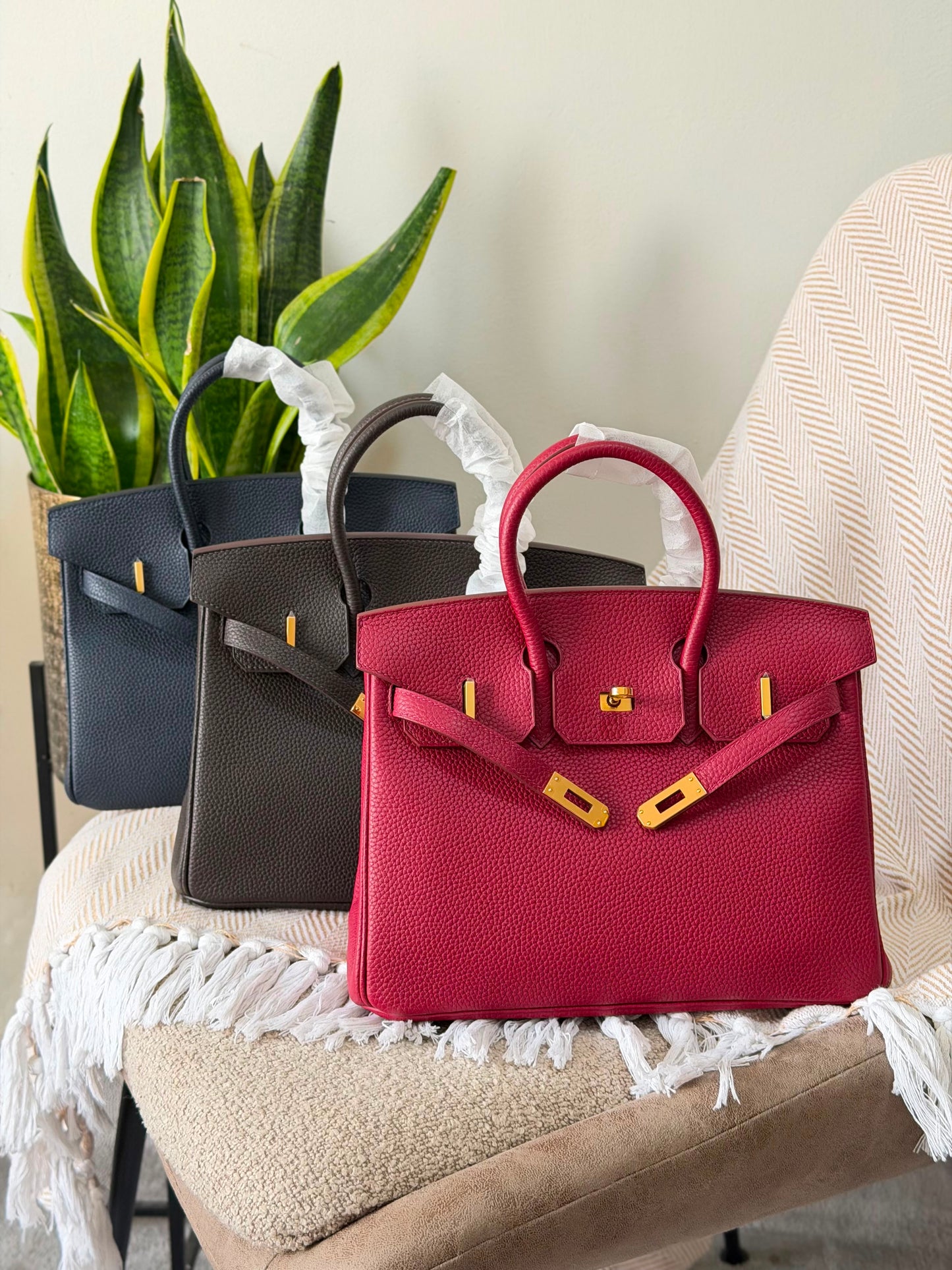 HERMES Birkin 25 full handmade quality