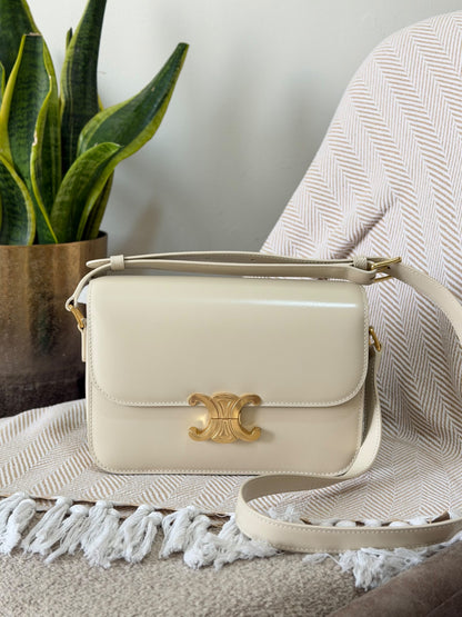 CELINE triomphe bag 22 CM