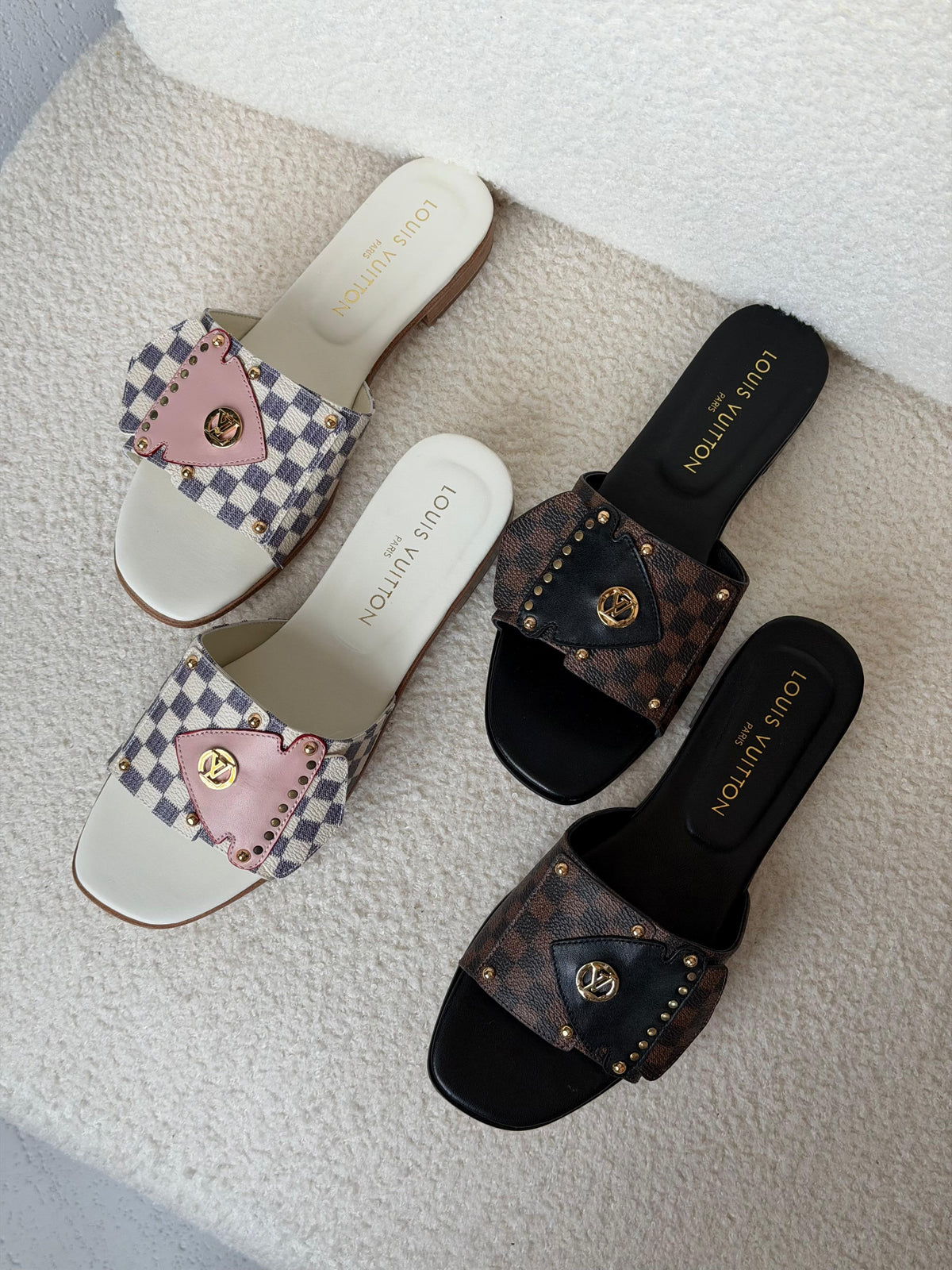 Louis Vuitton LV Frame Flat Mules
