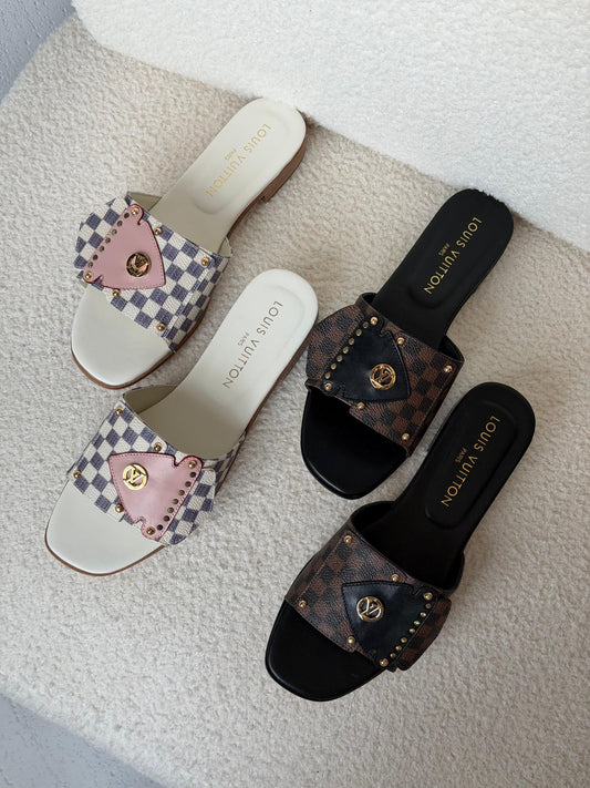Louis Vuitton LV Frame Flat Mules