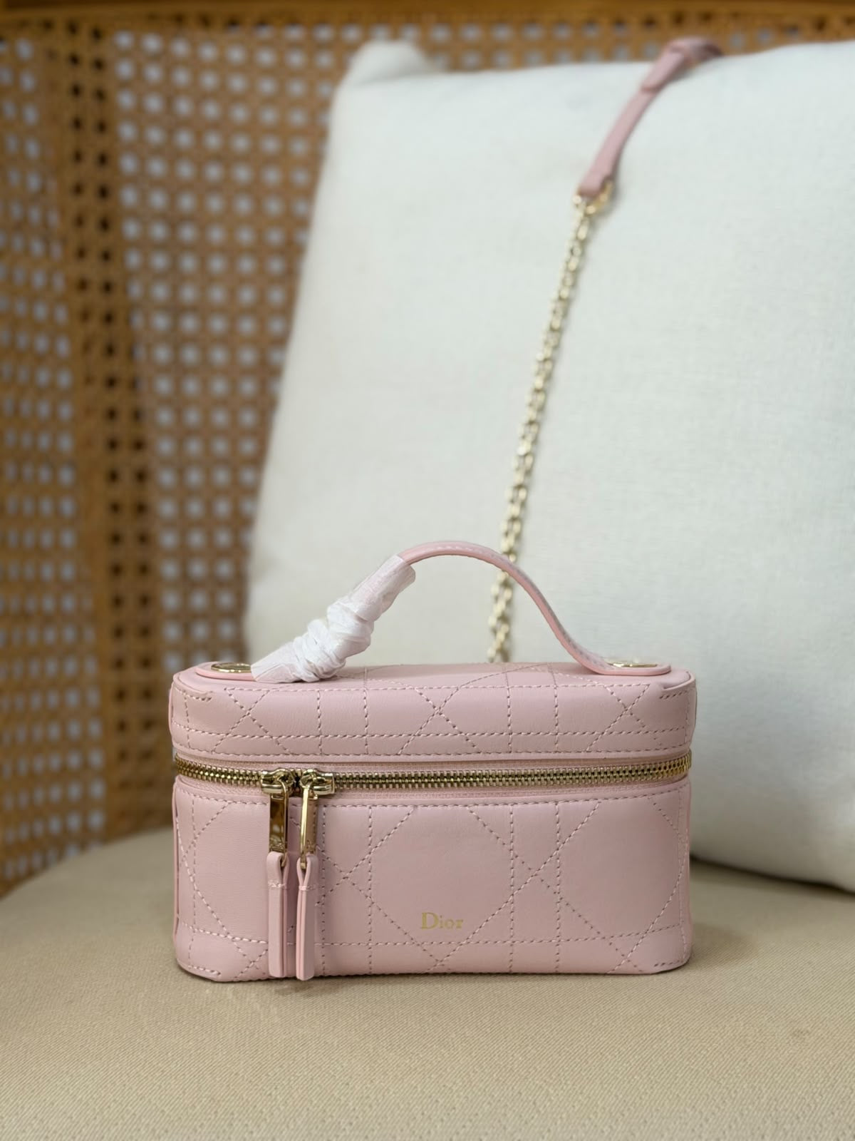 DIOR trianon soft vanity bag 19CM