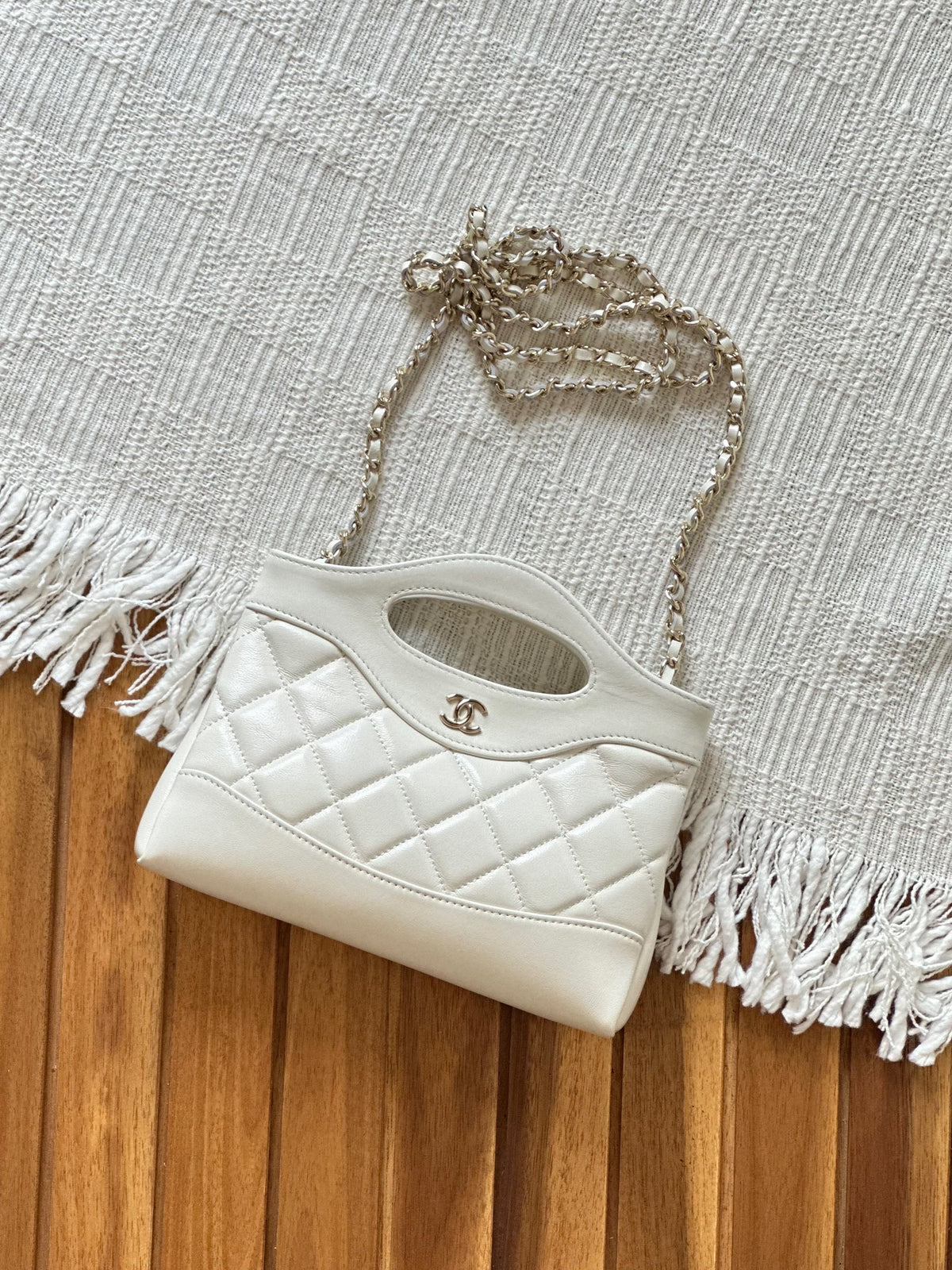 Chanel Nano 31 Quilted Tote bags 31 CM