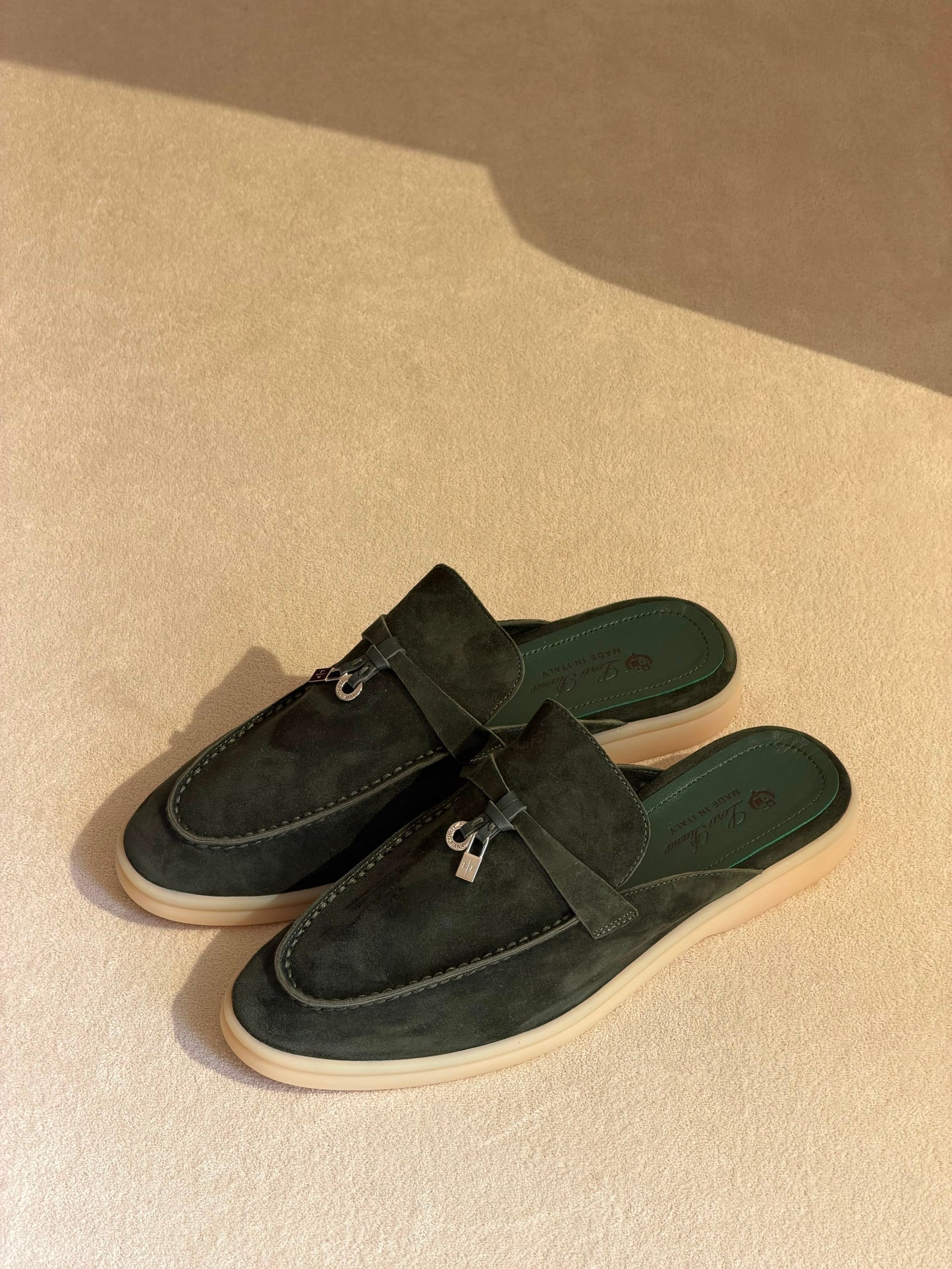 Loro Piana Summer Charms Walk Babouche loafers