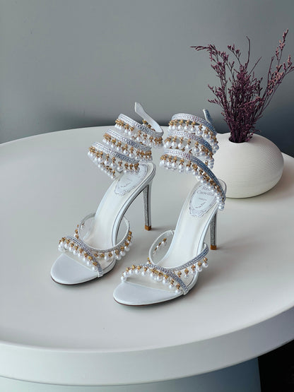 René Caovilla Chandelier sandals