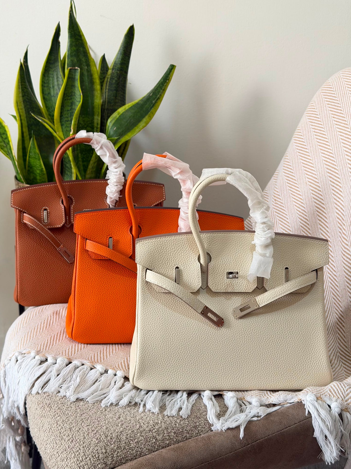 HERMES Birkin 25 full handmade quality