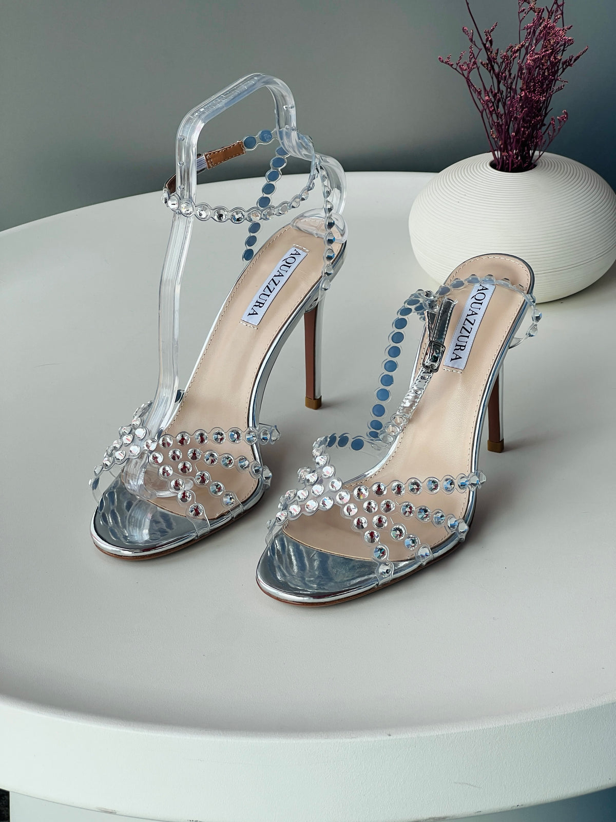 Aquazzura Tequila Plexi sandals