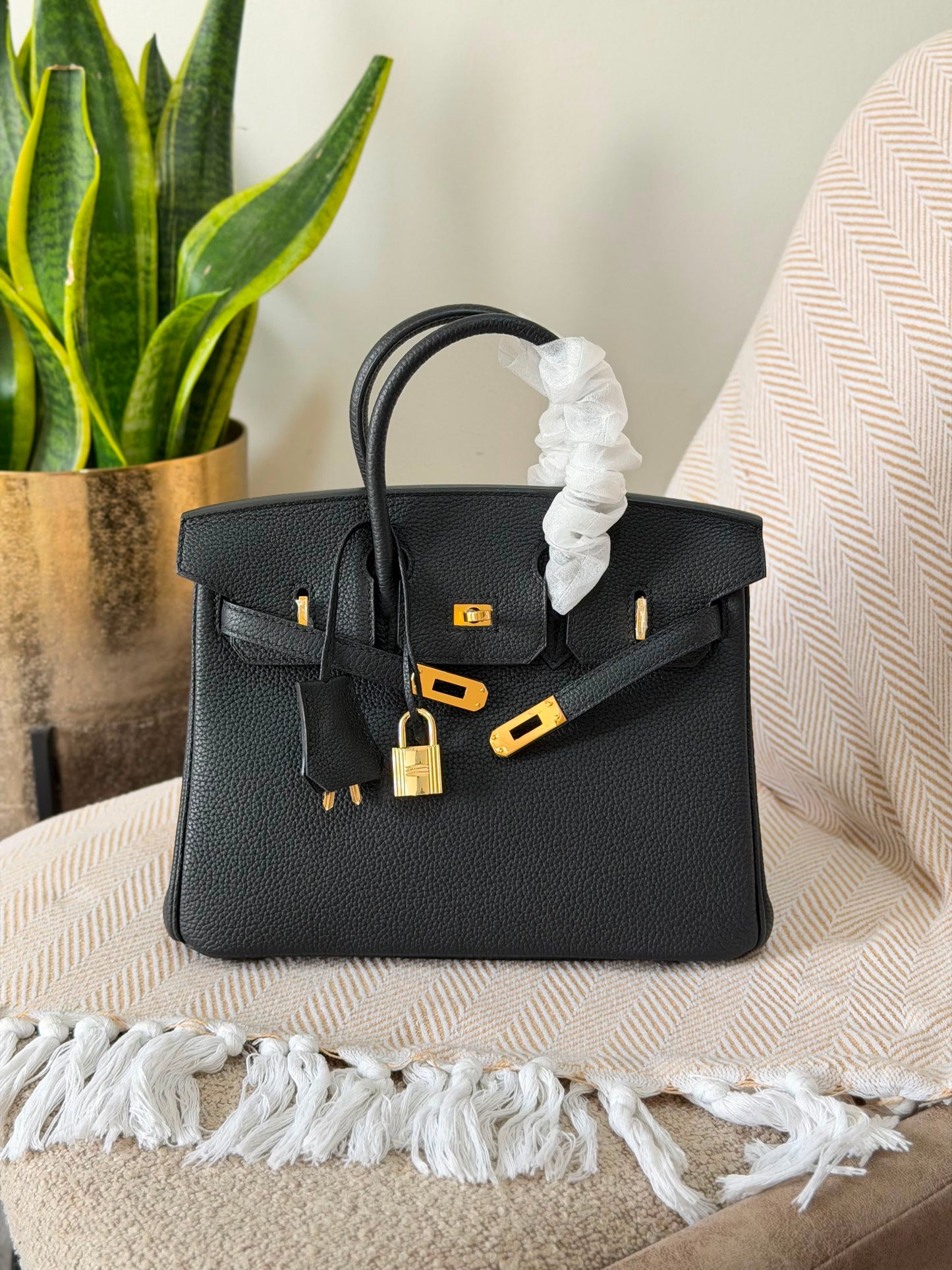 HERMES Birkin 25 full handmade quality