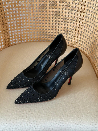 Christian Louboutin Miss Z Degrastrass Perla Pumps