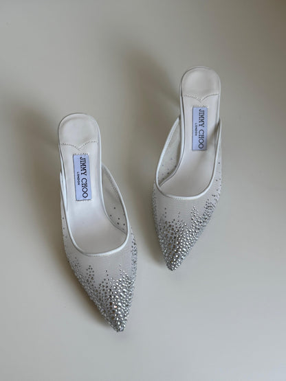 embellished heels from Jimmy Choo