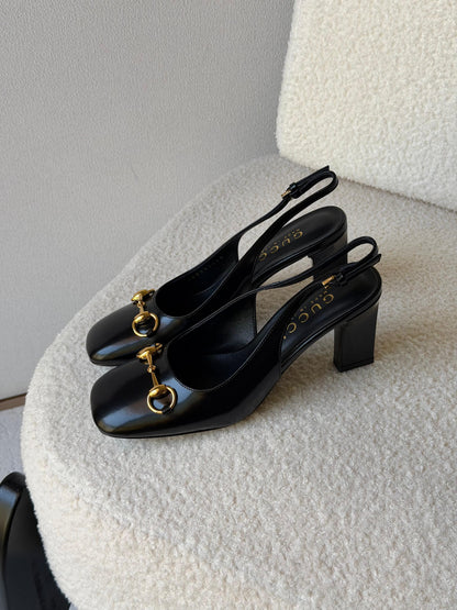 Gucci slingback pumps