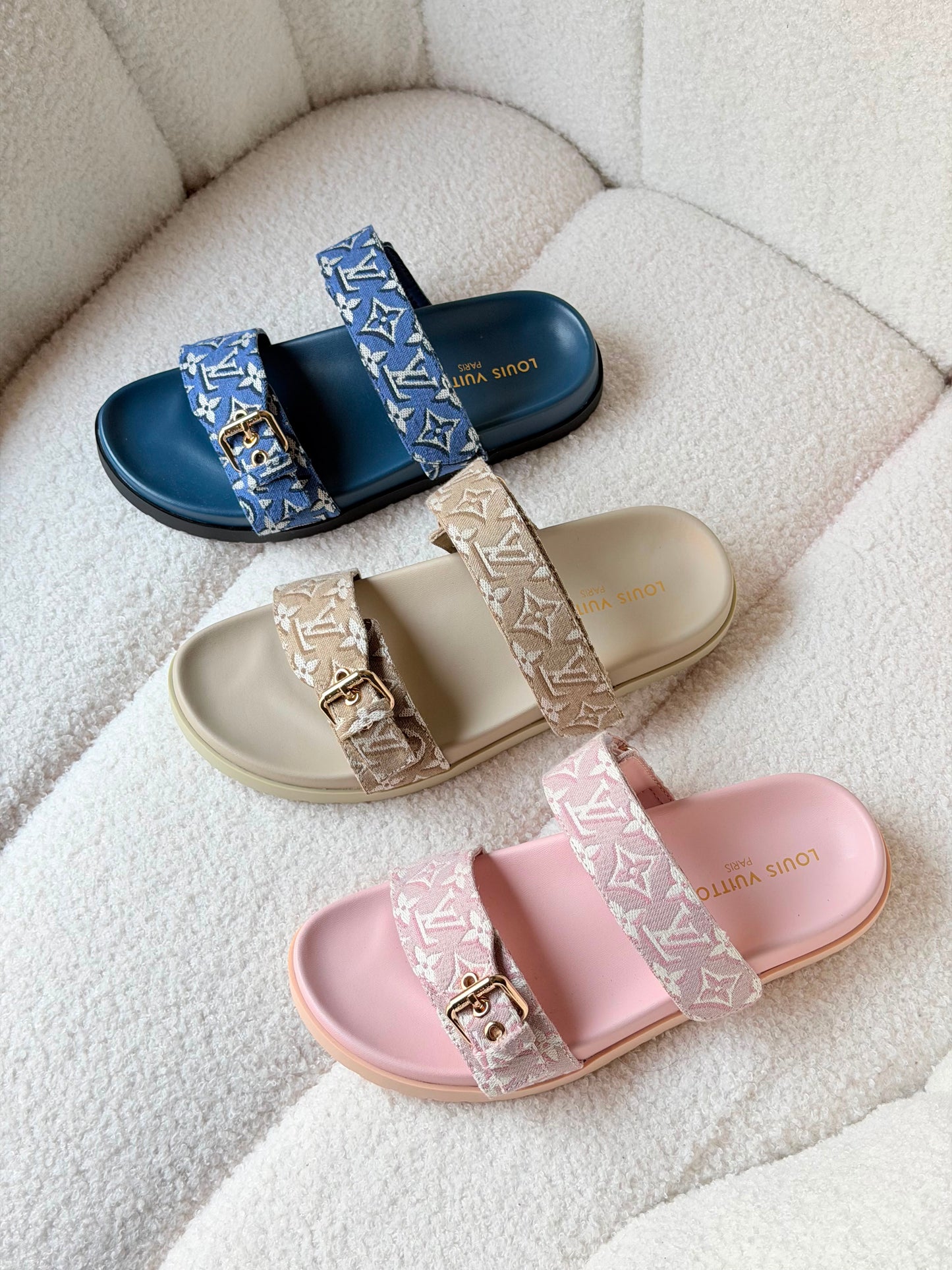 Louis Vuitton Bom Dia Flat Comfort Mules
