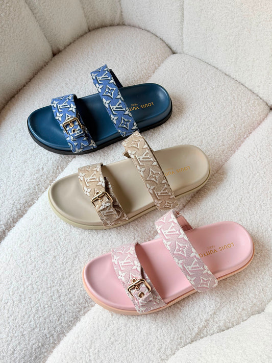 Louis Vuitton Bom Dia Flat Comfort Mules