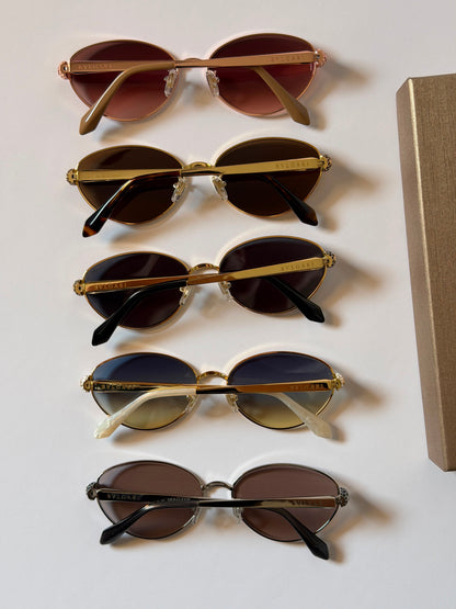 BVLGARI oval sunglasses