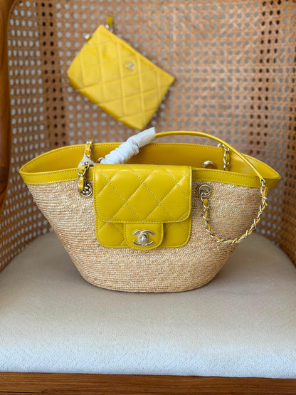Chanel beach bag