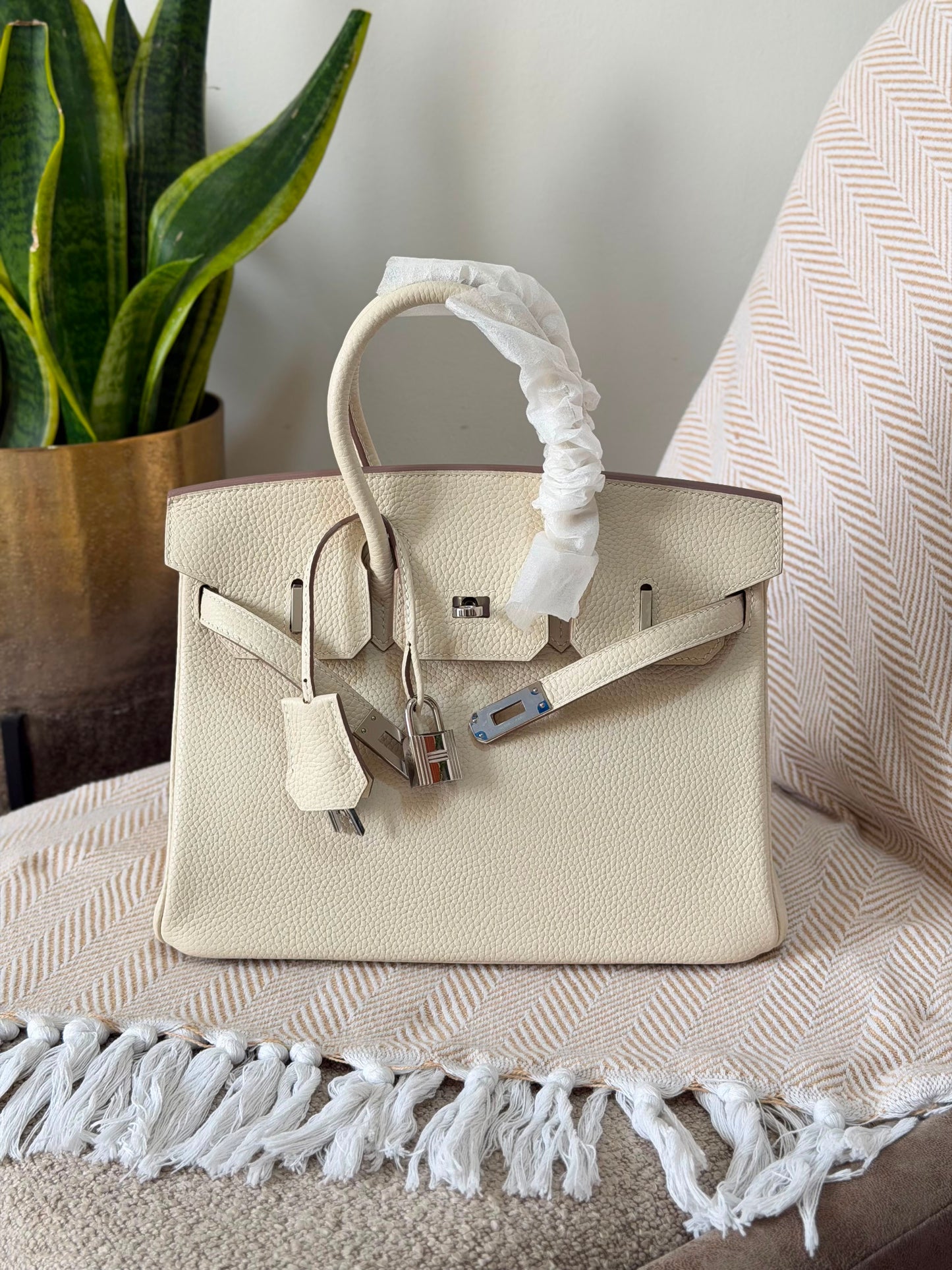 HERMES Birkin 25 full handmade quality