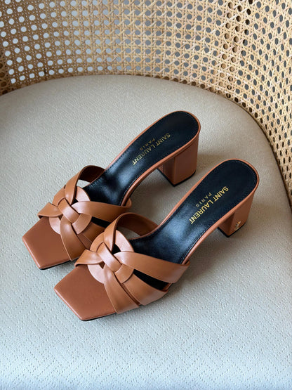 Saint Laurent Tribute mules