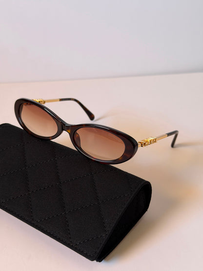 Chanel Oval sunglasses