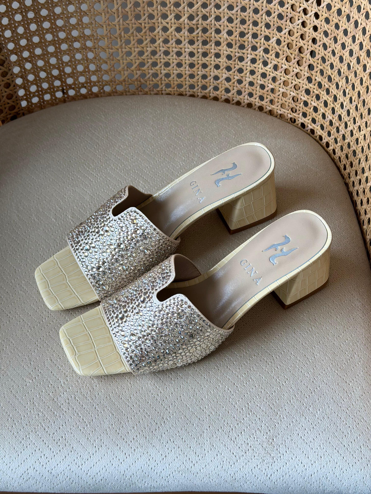 FLORENCE' Mules in Louis Leather by GINA