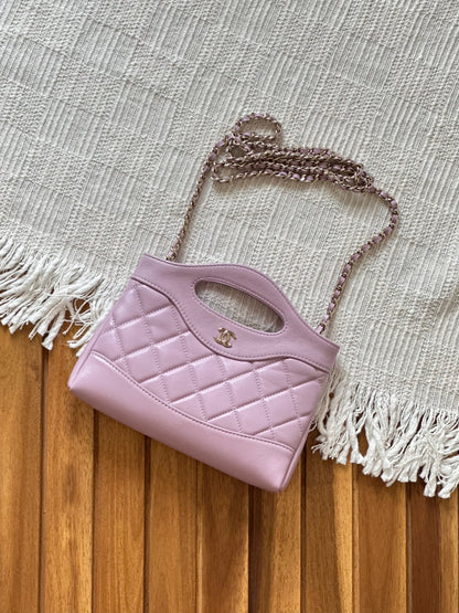 Chanel Nano 31 Quilted Tote bags 31 CM