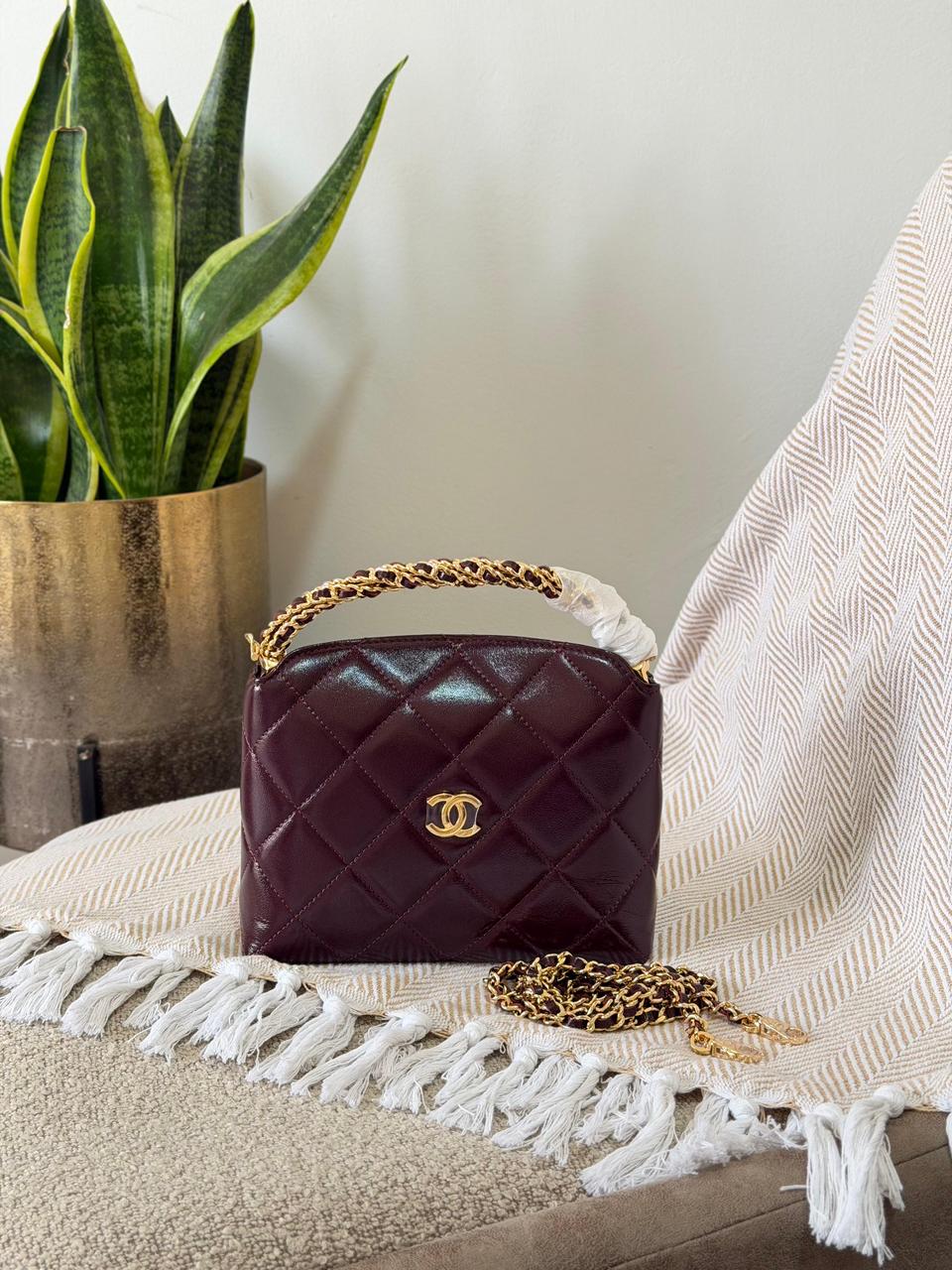 Chanel Quilted Leather Small Top Handle Vanity Flap Bag – Available in 3 Colors