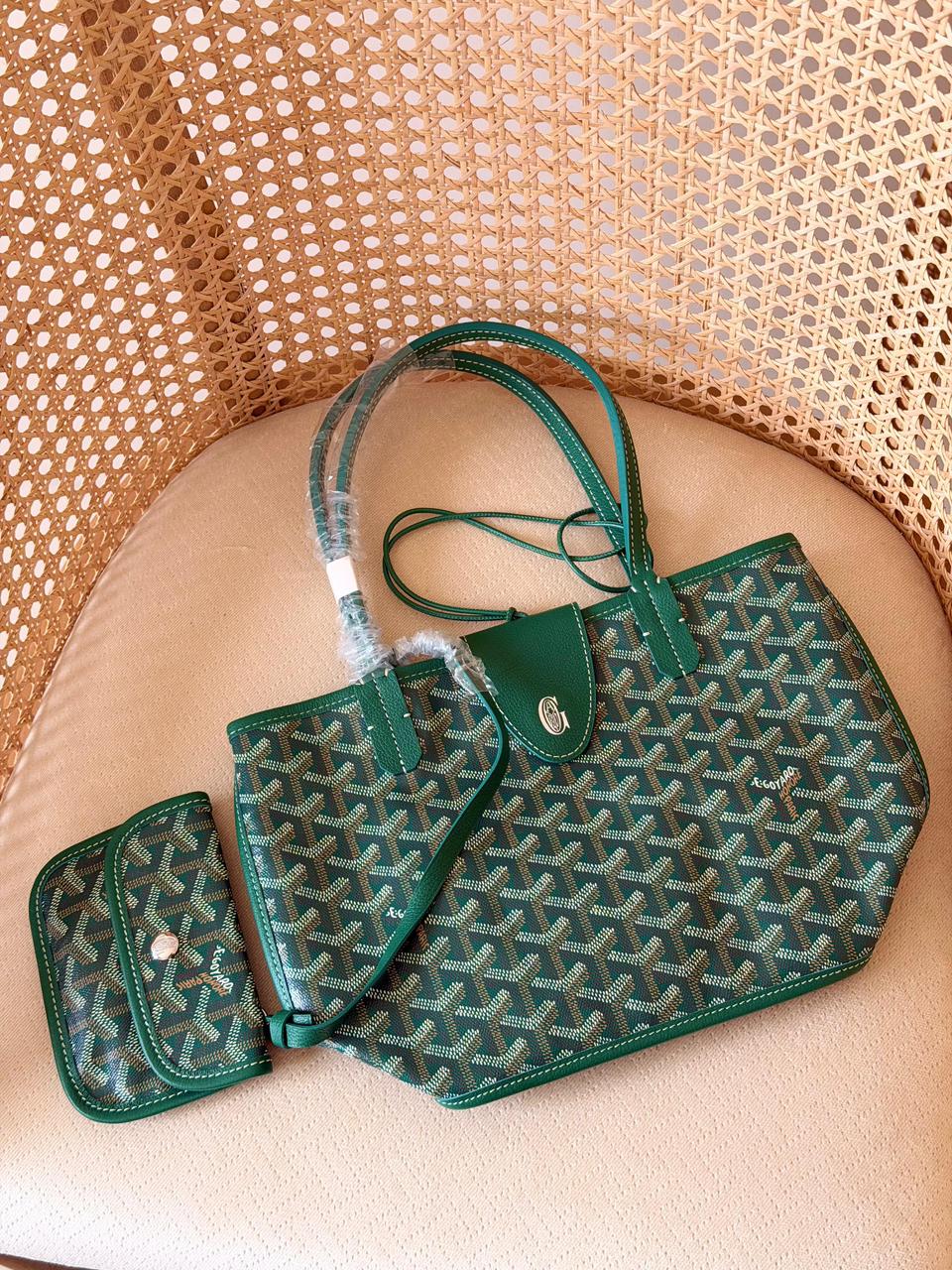 Goyardine Canvas St. Louis Flap Tote Bag – Available in 7 Colors